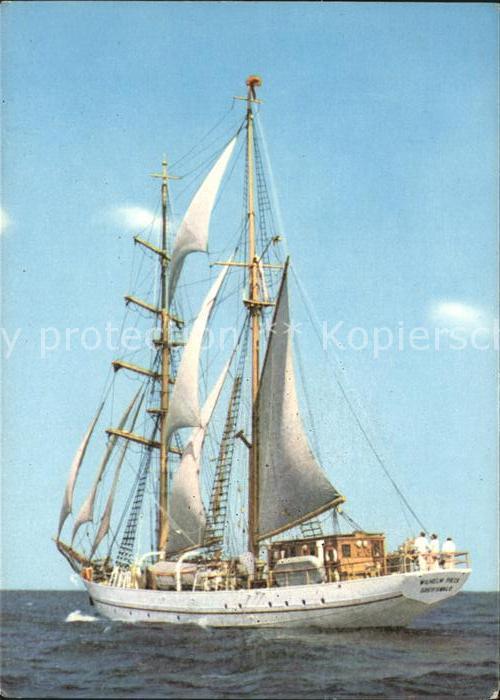 Segelschiffe Segelschulschiff Wilhelm Pieck