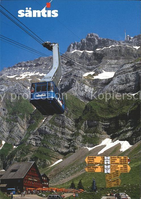 Seilbahn Säntis Berghotel Schwägalp