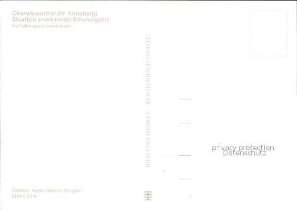 Seilbahn Fichtelberg Oberwiesenthal Annaberg – Bild 2