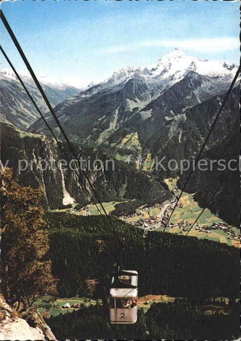 Seilbahn Penkenbahn Mayrhofen Ahornspitze Ziller
