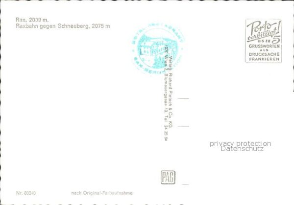 Seilbahn Rax Schneeberg – Bild 2