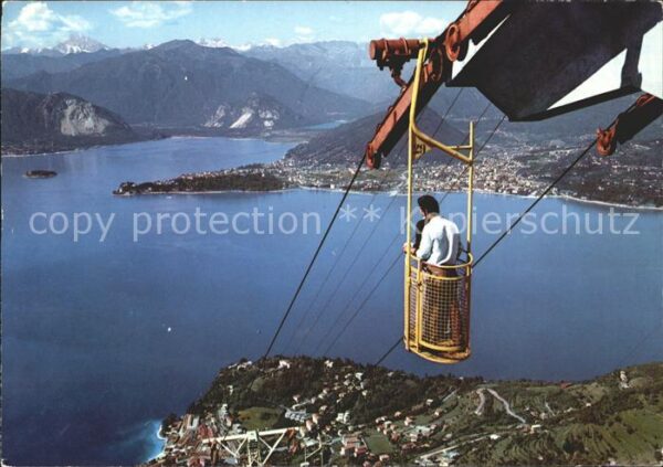 Seilbahn Lago Maggiore Laveno Langensee