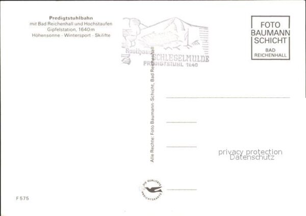 Seilbahn Predigtstuhl Bad Reichenhall Hochstaufe – Bild 2