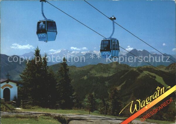 Seilbahn Wagrain Griesskareck