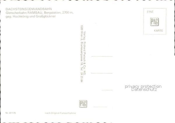 Seilbahn Dachsteinsüdwand Gletscherbahn Ramsau B – Bild 2