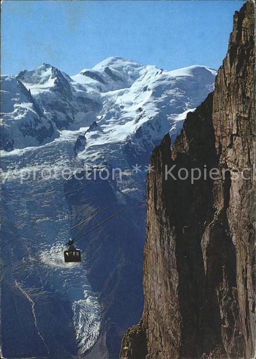 Seilbahn Brevent Glacier Mont-Blanc Chamonix