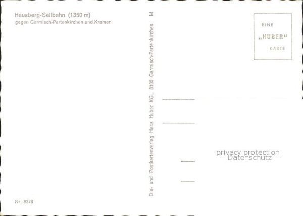 Seilbahn Hausberg Garmisch-Partenkirchen Kramer – Bild 2