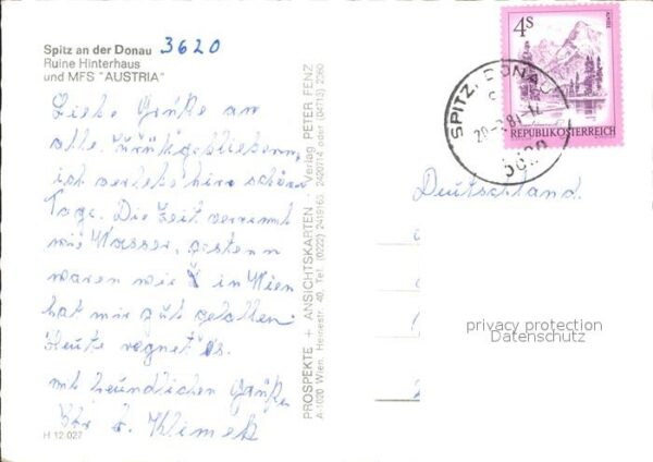 Motorschiffe MFS Austria Spitz an der Donau Ruine Hi – Bild 2