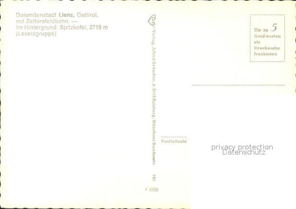Seilbahn Zettersfeld Lienz Osttirol Spitzkofel – Bild 2