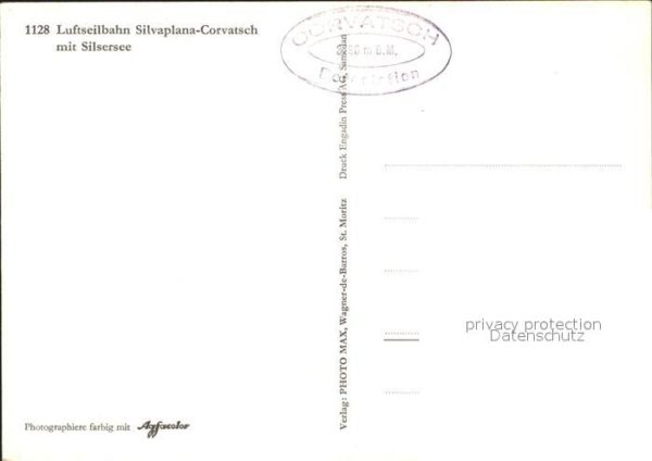 Seilbahn Silvaplana-Corvatsch Silsersee – Bild 2
