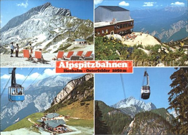 Seilbahn Alpspitzbahnen Hochalm Osterfelder Berg