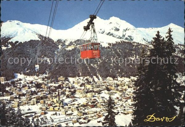 Seilbahn Bräma-Büel-Jakobshorn Davos Schatzalp S