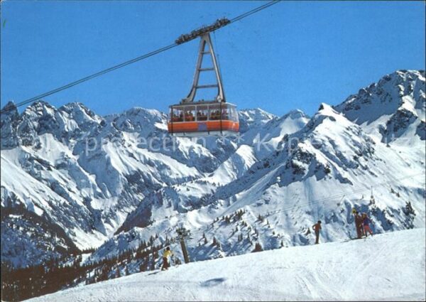 Seilbahn Fellhorn Oberstdorf-Birgsautal