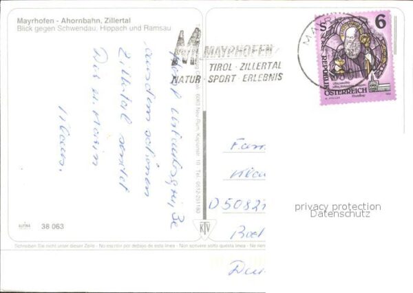 Seilbahn Ahorn Mayrhofen Zillertal Schwendau Hip – Bild 2