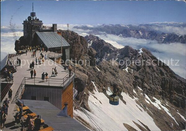 Seilbahn Bayerische Zugspitzbahn Gipfelstation