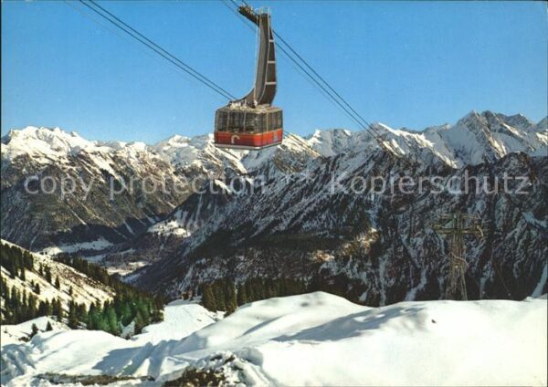Seilbahn Fellhorn Oberstdorf im Allgäu