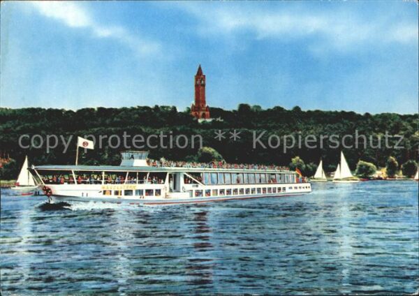 Motorschiffe Havelstern Havel Grunewaldturm Berlin
