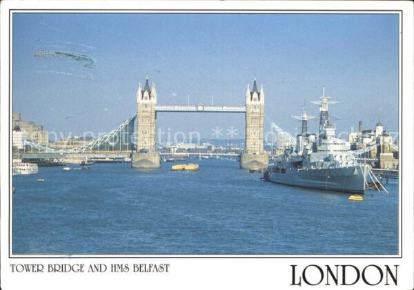 Marine HMS Belfast Tower Bridge London