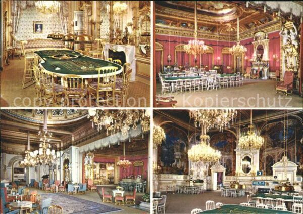 Casino Spielbank Baden-Baden Saal Pompadour Roter Saal G