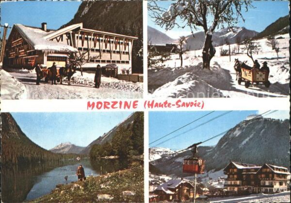 Seilbahn Plenay Morzine Roc d_Enfer Lac de Montr