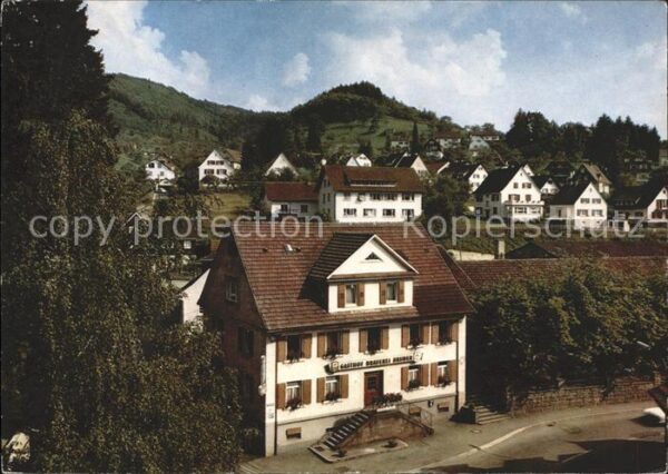 Oppenau Gasthof-Restaurant-Brauerei Bruder