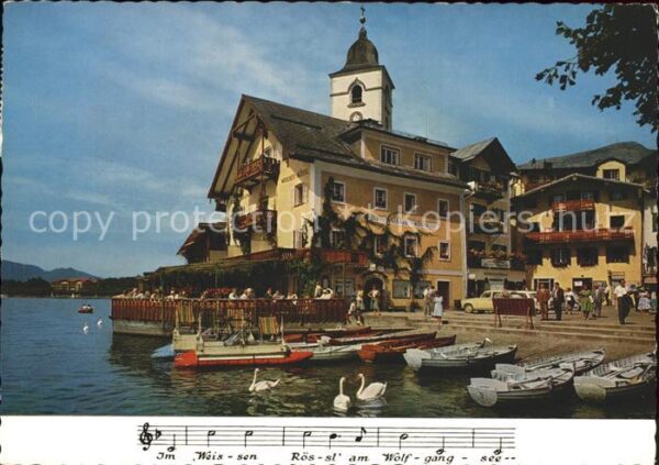 St Wolfgang Wolfgangsee Weisses Rössl Wolfgangsee