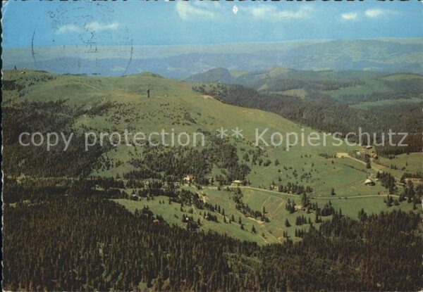 Feldberg Schwarzwald Seebuck Fliegeraufnahme