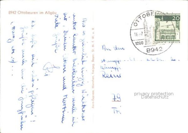 Ottobeuren Schloss Fliegeraufnahme – Bild 2