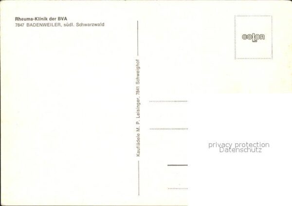 Badenweiler Rheuma-Klinik BVA – Bild 2