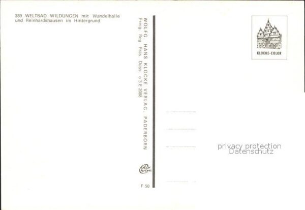 Bad Wildungen Wandelhalle Reinhardshausen – Bild 2