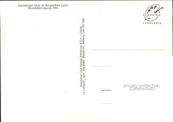 Altenberg Rheinland Altenberger Dom Fliegeraufnahme – Bild 2