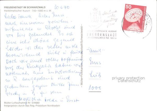 Freudenstadt Fliegeraufnahme – Bild 2