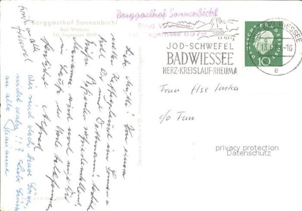 Bad Wiessee Berggasthof Sonnenbichl Fliegeraufnahme – Bild 2