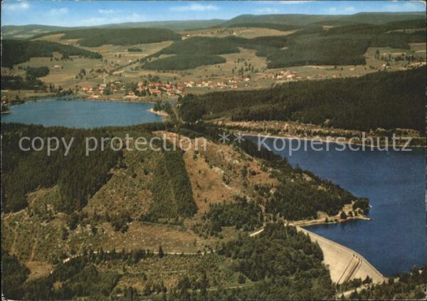 Schluchsee Wasserkraftwerk Fliegeraufnahme