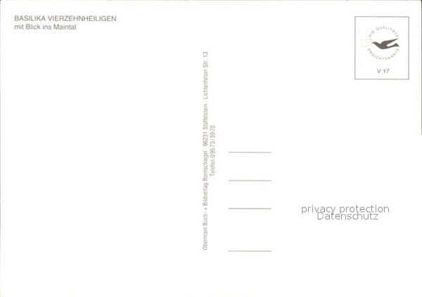 Bad Staffelstein Basilika Vierzehnheiligen Maintal – Bild 2