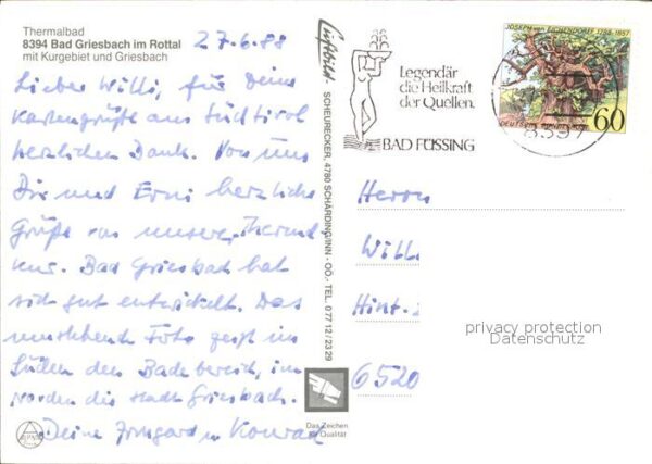 Bad Griesbach Rottal Thermalbad Fliegeraufnahme – Bild 2