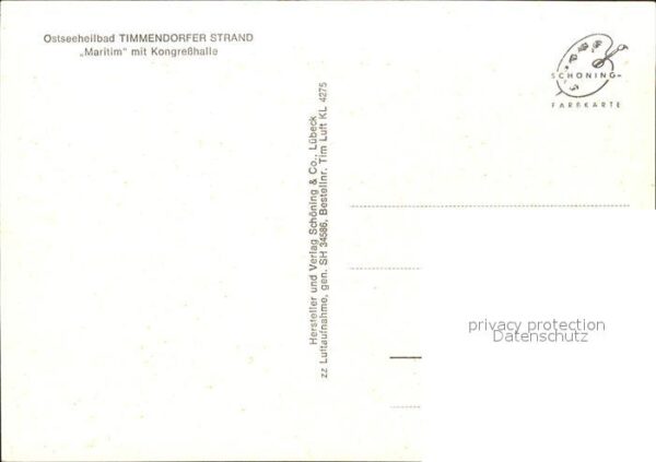 Timmendorfer Strand Hotel Maritim Kongresshalle Fliegeraufn – Bild 2