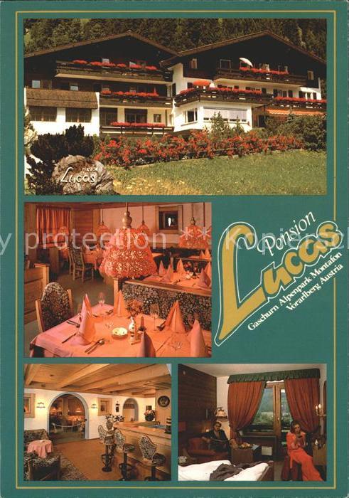 Gaschurn Vorarlberg Pension Lucas Alpenpark Montafon