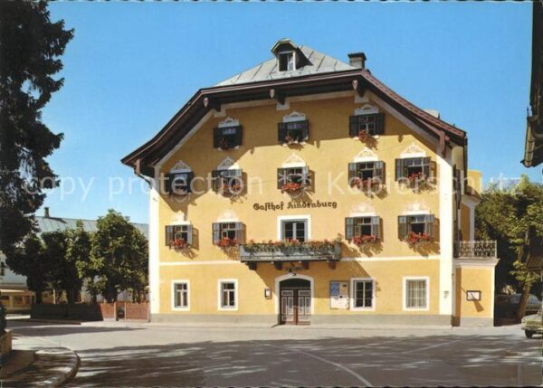 Saalfelden Steinerne Meer Gasthof Hindenburg
