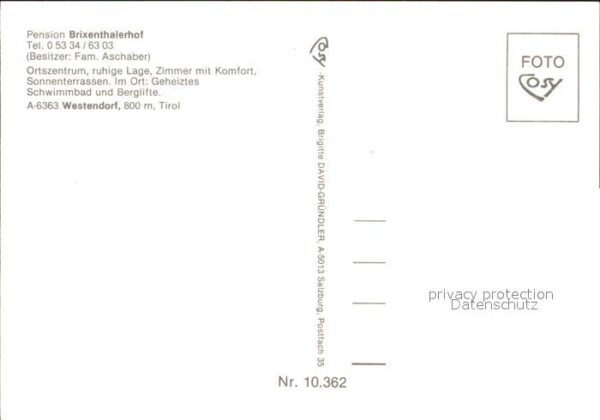 Westendorf Tirol Pension Brixenthalerhof – Bild 2