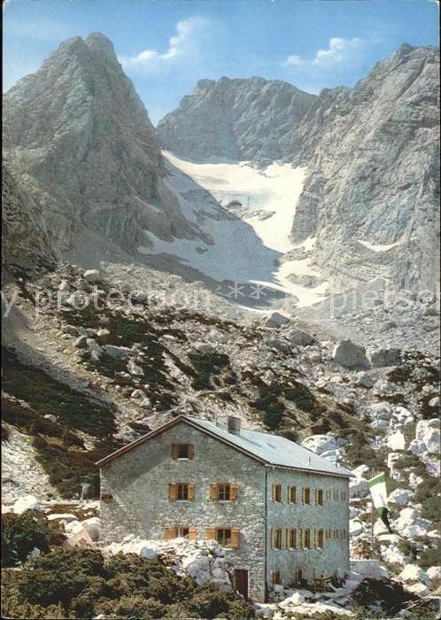Blaueishuette Berchtesgaden Blaueisspitze Hochkalter Blaueisgletsch