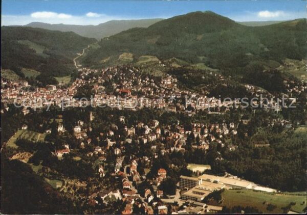 Baden-Baden Südwestfunk-Studios Fliegeraufnahme