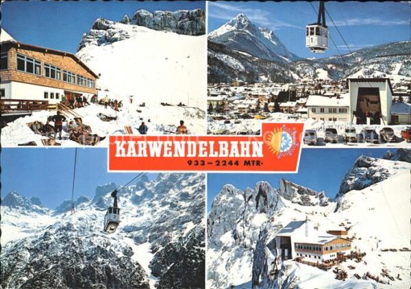 Karwendelbahn Berggaststätte Karwendelspitze Talstati