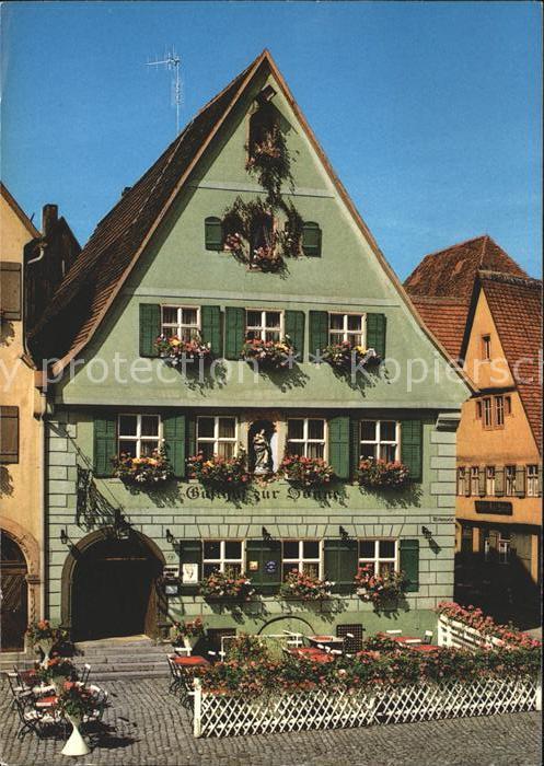 Dinkelsbuehl Gasthof Sonne