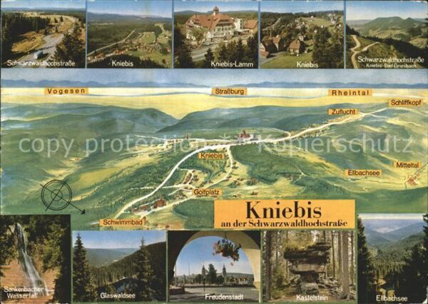 Kniebis Freudenstadt Schwarzwaldhochstrasse Glaswaldsee Sank
