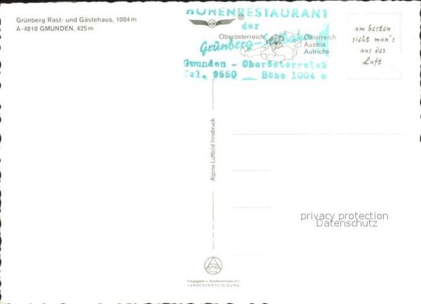 Gmunden Salzkammergut Gästehaus Grünberg Traunstein Dachstein – Bild 2
