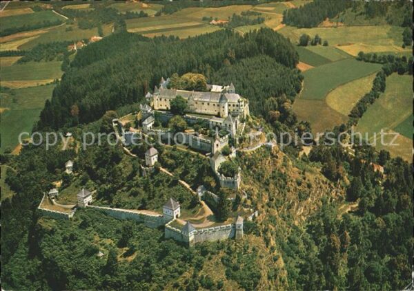 Burg Hochosterwitz Fliegeraufnahme