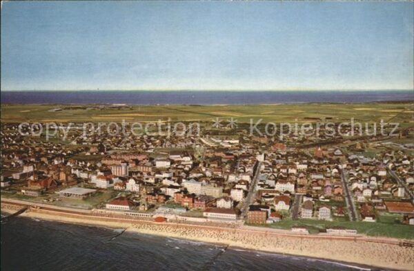 Westerland Sylt Fliegeraufnahme