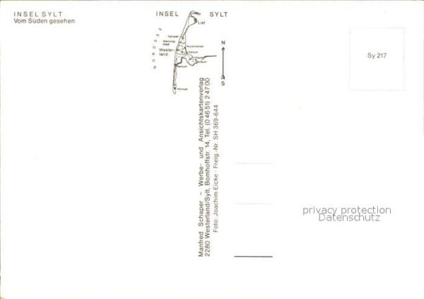 Insel Sylt Fliegeraufnahme – Bild 2