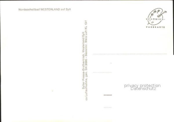 Westerland Sylt Fliegeraufnahme – Bild 2